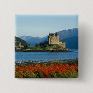 Eilean Donan Castle, Highlands, Schottland 3 Button