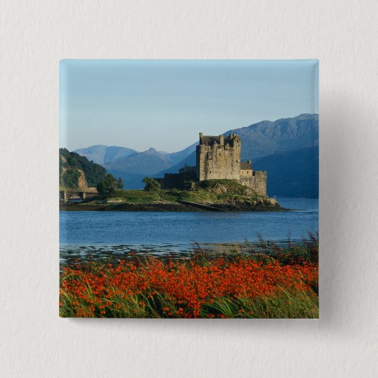 Eilean Donan Castle, Highlands, Schottland 3 Button (Vorderseite)