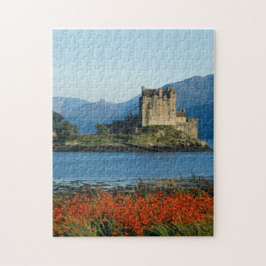 Eilean Donan Castle, Highlands, Schottland 3 Puzzle (Vertikal)