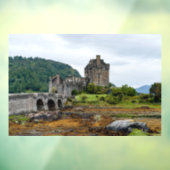 Eilean Donan Castle, Loch Duich - Schottland, UK Fensteraufkleber (Blatt 3)