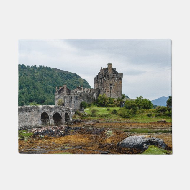 Eilean Donan Castle, Loch Duich - Schottland, UK Fußmatte (Vorderseite)