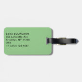 Eilean Donan Castle, Loch Duich - Schottland, UK Gepäckanhänger (Rückseite horizontal)