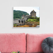 Eilean Donan Castle, Loch Duich - Schottland, UK Leinwanddruck (Insitu (Wohnzimmer))