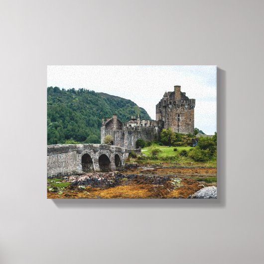 Eilean Donan Castle, Loch Duich - Schottland, UK Leinwanddruck (Vorderseite)