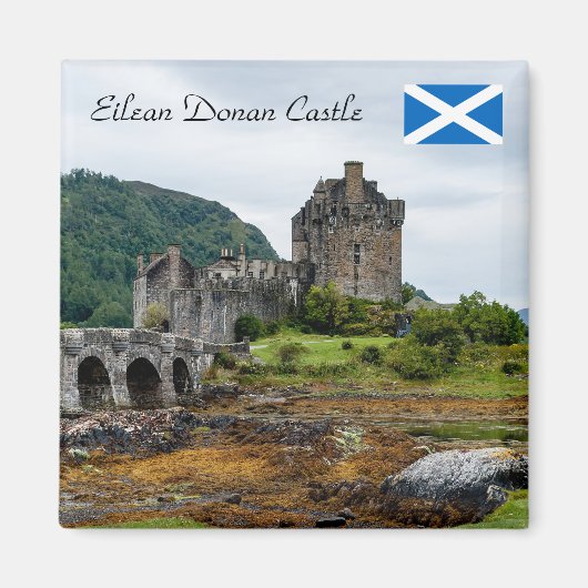 Eilean Donan Castle, Loch Duich - Schottland, UK Magnet (Vorne)