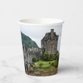 Eilean Donan Castle, Loch Duich - Schottland, UK Pappbecher