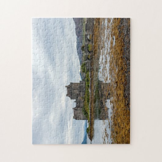 Eilean Donan Castle, Loch Duich - Schottland, UK Puzzle (Vertikal)