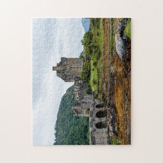 Eilean Donan Castle, Loch Duich - Schottland, UK Puzzle (Vertikal)