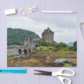Eilean Donan Castle, Loch Duich - Schottland, UK Seidenpapier (Handwerk)