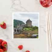 Eilean Donan Castle, Loch Duich - Schottland, UK Serviette (Beispiel)