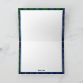 Eilean Donan Castle - MacRae Clan Grußkarte Karte (Innenseite)