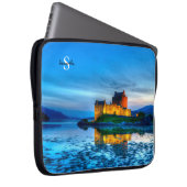 Eilean Donan Castle Neopren Laptop-Ärmel 15" Laptopschutzhülle (Vorne Rechts)