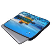 Eilean Donan Castle Neopren Laptop-Ärmel 15" Laptopschutzhülle (Vorne Knopf)