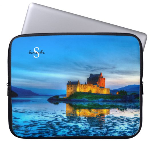 Eilean Donan Castle Neopren Laptop-Ärmel 15" Laptopschutzhülle (Vorderseite)