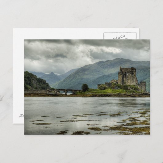 Eilean Donan Castle Postkarte (Vorne/Hinten)