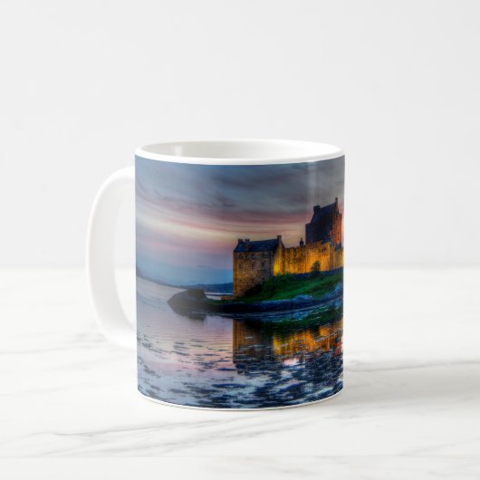 Eilean Donan Castle, schottische Tasse (Vorderseite Links)