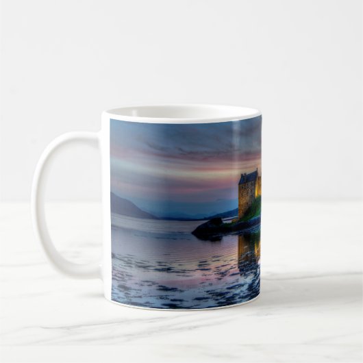 Eilean Donan Castle, schottische Tasse (Links)