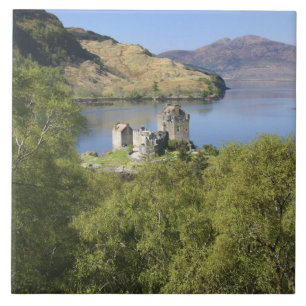 Eilean Donan Castle, Schottland. Das berühmte Eile Fliese