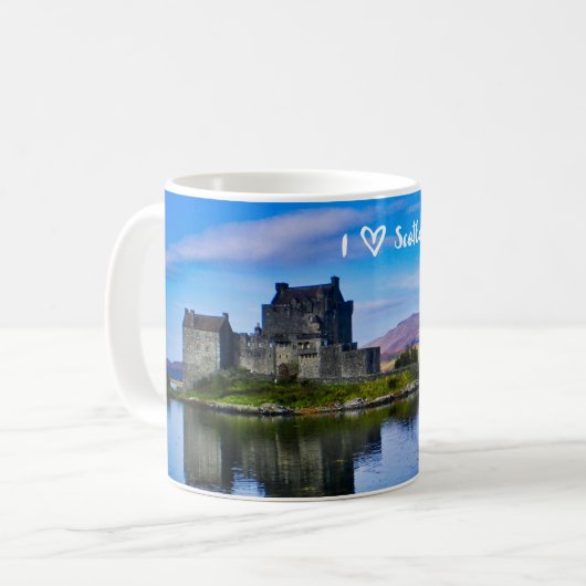 Eilean Donan Castle, Schottland Kaffeetasse (Vorderseite Links)