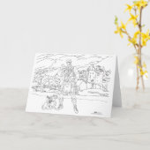 Eilean Donan Castle, Schottland Karte (Gelbe Blume)