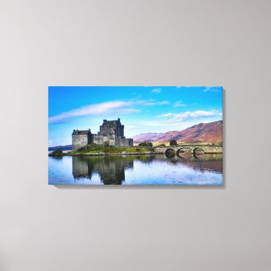 Eilean Donan Castle - Schottland Leinwanddruck (Vorderseite)