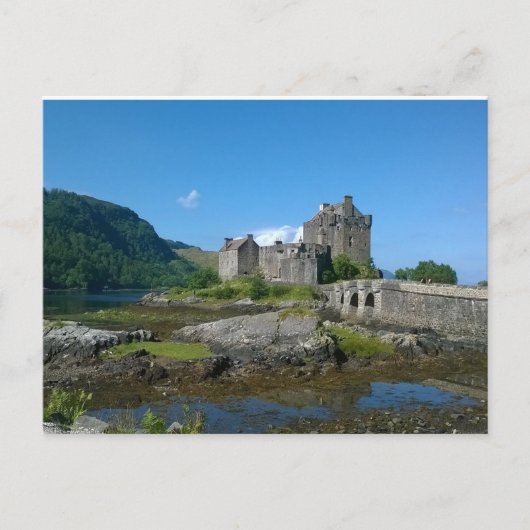 Eilean Donan Castle, Schottland Postkarte (Vorderseite)