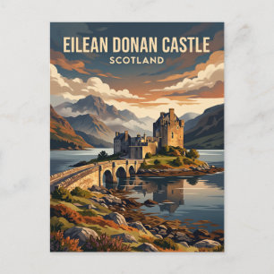 Eilean Donan Castle Schottland Postkarte