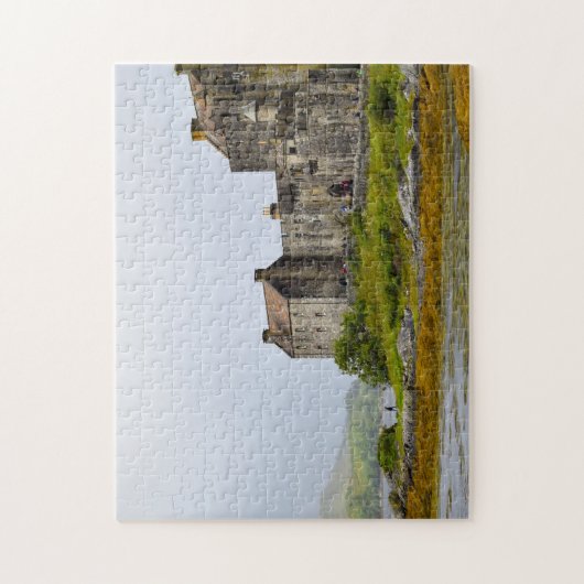 Eilean Donan Castle Schottland. Puzzle (Vertikal)