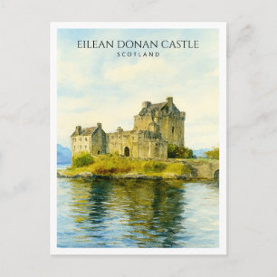 Eilean Donan Castle Schottland Reise Postkarten Ku