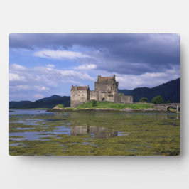 Eilean Donan Castle Scotland Fotoplatte