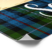 Eilean Donan Castle Scotland Poster (Ecke)