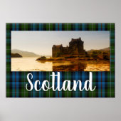 Eilean Donan Castle Scotland Poster (Vorne)
