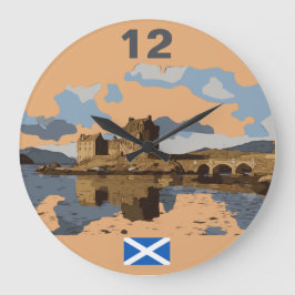 EILEAN DONAN GROßE WANDUHR