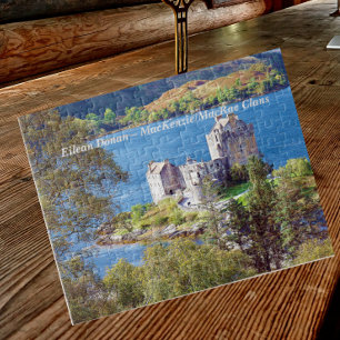 Eilean Donan in Schottland - MacKenzie/MacRae Clan Puzzle