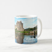Eilean Donan - MacKenzie/MacRae Clans Kaffeetasse (VorderseiteRechts)