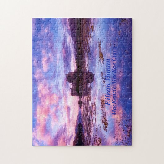 Eilean Donan - MacKenzie/MacRae Clans Puzzle (Vertikal)
