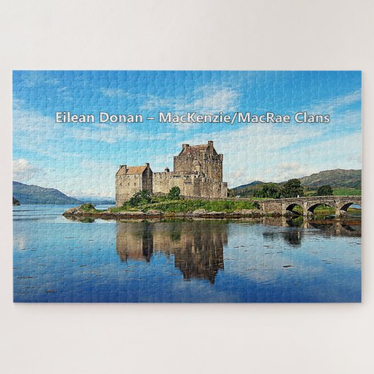 Eilean Donan - MacKenzie/MacRae Puzzle (Horizontal)
