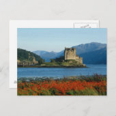 Eilean Donan Schloss, Hochländer, Schottland 3 Postkarte (Vorne/Hinten)