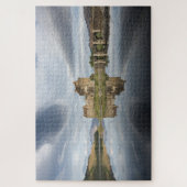 Eilean Donan Schloss mit Reflexion in Schottland Puzzle (Vertikal)
