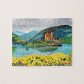 Eilean Donan Schloss-Puzzlespiel Puzzle (Horizontal)