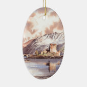 "Eilean Donan Schloss" Schottland Keramikornament (Rechts)