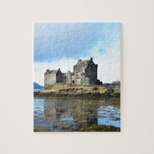 "Eilean Donan Schloss" - Schottland Puzzle (Vertikal)