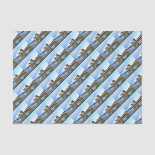 "Eilean Donan Schloss" - Schottland Seidenpapier (Vorderseite)