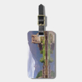 Eilean Donan Schlossreflexion Gepäckanhänger (Vorderseite vertikal)