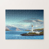 Eilean Musdile Lighthouse Schottland Landschaftlic Puzzle (Horizontal)