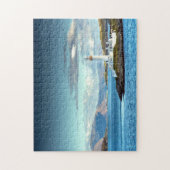 Eilean Musdile Lighthouse Schottland Landschaftlic Puzzle (Vertikal)