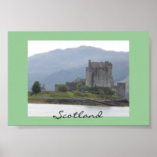 Eileen Donan Castle, Schottland Poster (Vorne)