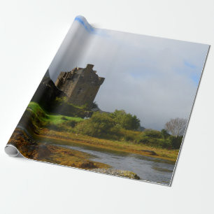 Eileen Donan Schloss im frühen Herbst Geschenkpapier