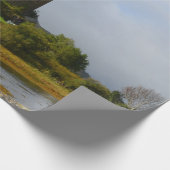 Eileen Donan Schloss im frühen Herbst Geschenkpapier (Ecke)