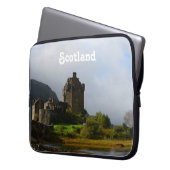 Eileen Donan Schloss im frühen Herbst Laptopschutzhülle (Vorderseite Links)